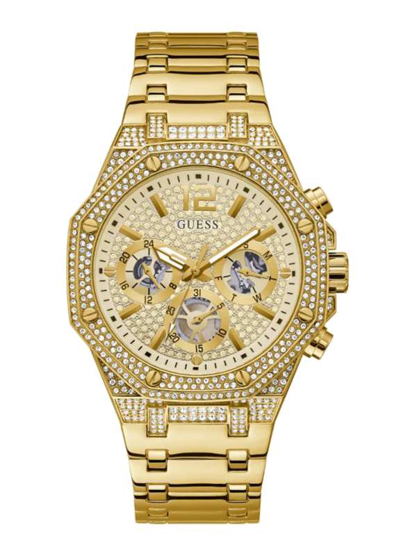 Guess gold discount watch mens