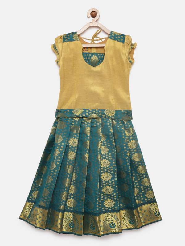 Small baby pattu langa store