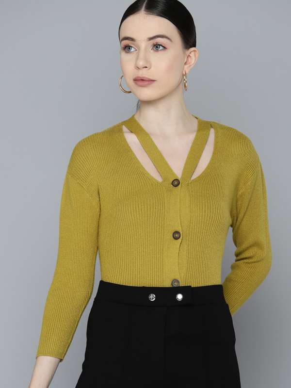 V cut out top on sale
