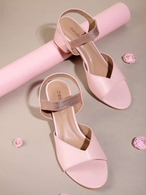 Peach clearance strappy heels