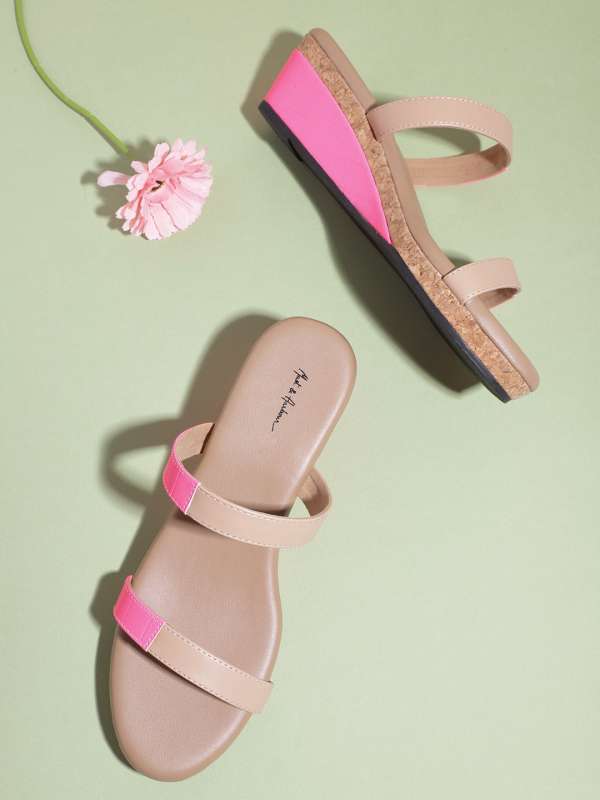 Nude coloured wedges on sale