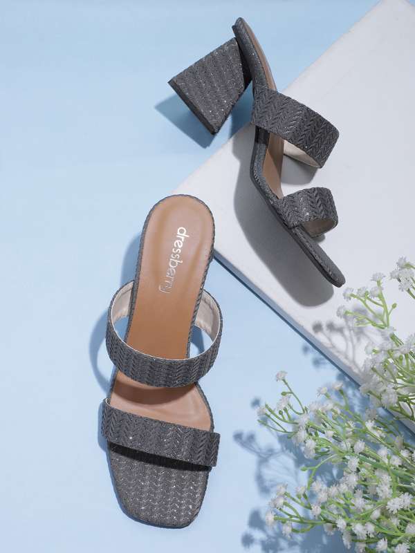 Sparkly platform sandals top