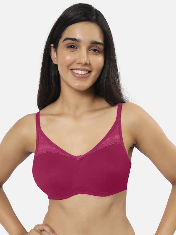 Amante Padded Wired Full Coverage T-Shirt Bra - Grey