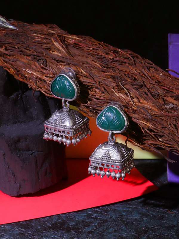 Teal colour jewellery shop