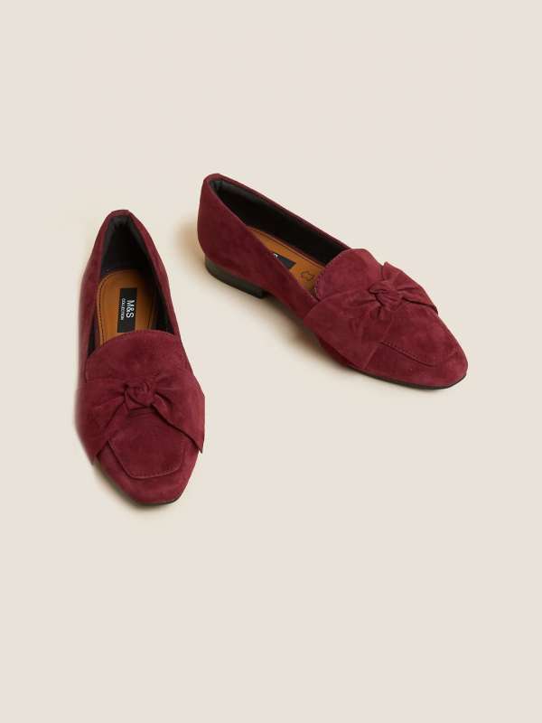 Suede shoes top for ladies