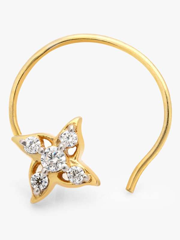Myntra store nose pin