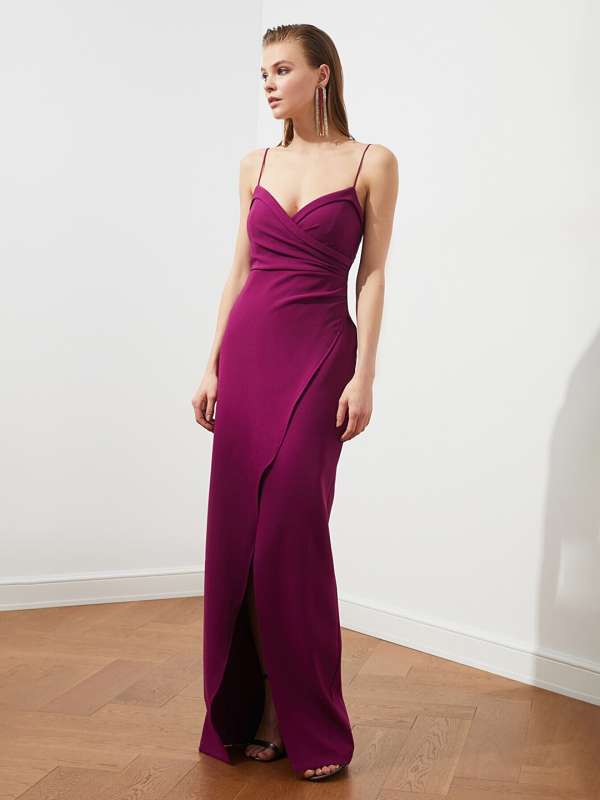 Evening gowns online myntra sales