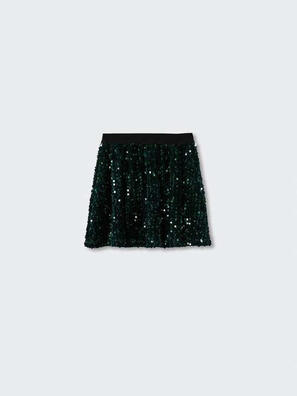 Mango Sequined Skirt Buy Mango Sequined Skirt online in India