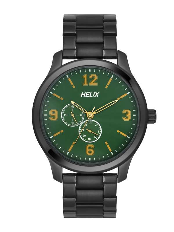 Helix Analog Green Dial Men Watch Tw 034 Hg 04 Buy Helix Analog Green Dial Men Watch Tw 034 Hg 04 online in India