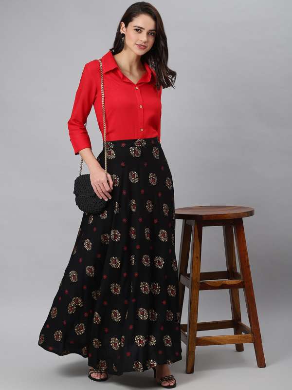 Formal shirt and skirt top