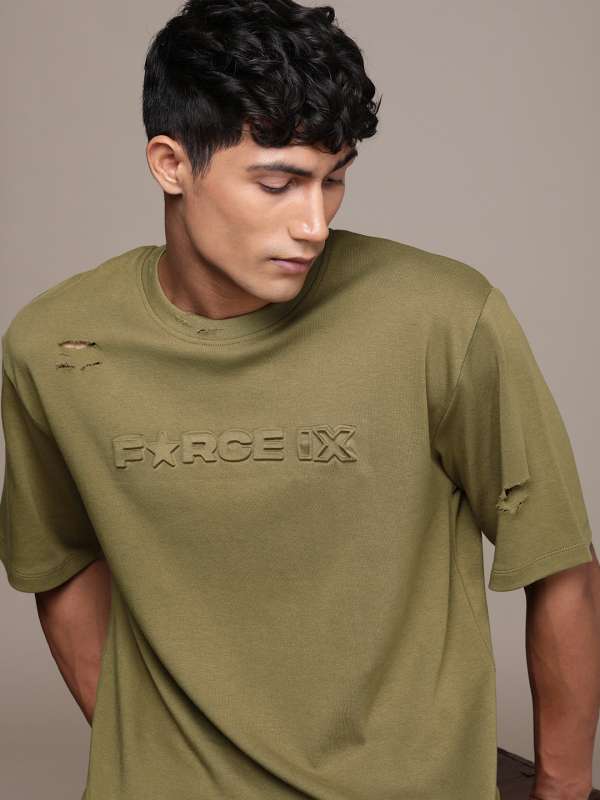 Ripped t shirt mens india sales