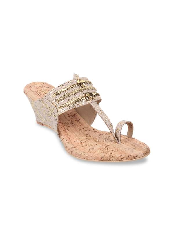 Mochi Golden Wedges 5021630.htm Buy Mochi Golden Wedges 5021630.htm online in India
