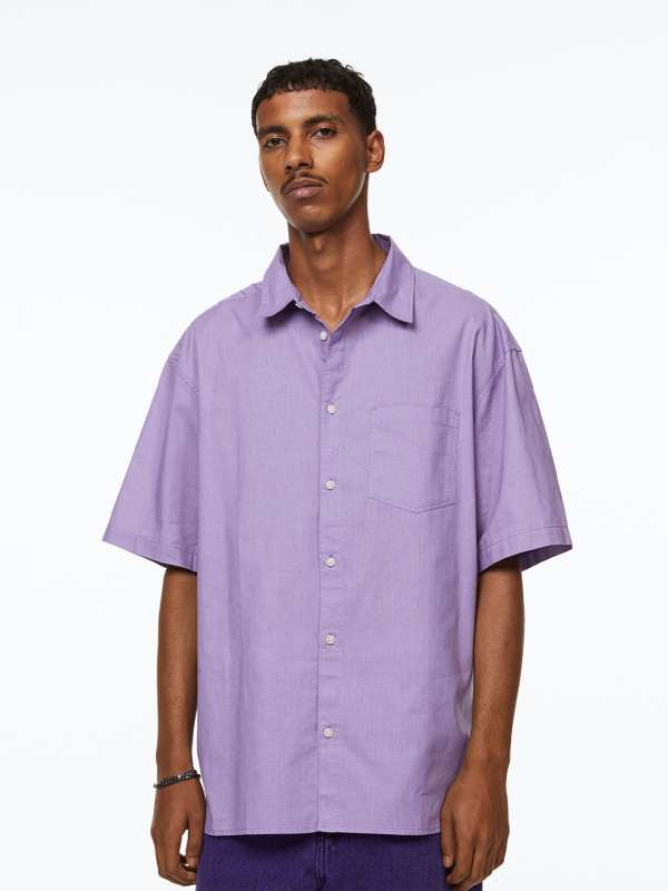 relaxed fit shirt mens