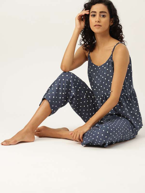 Polka dot nightdress clearance