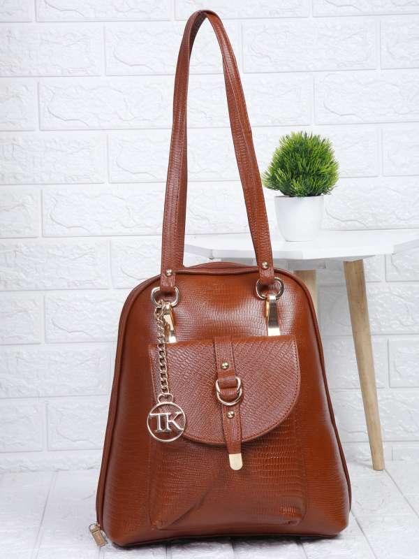 Leather backpack tk top maxx