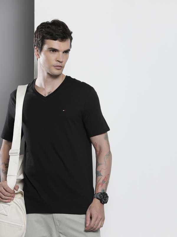 Tommy Tshirts Pacific V Neck - Buy Tommy Hilfiger Men Pacific V Neck Sweater online in India