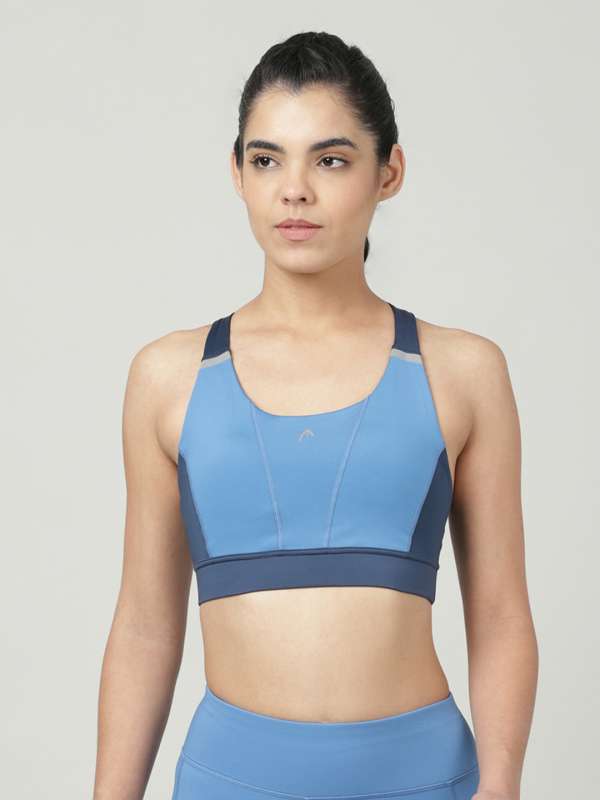 Women's Clothing - Ultimateadidas Run Medium-Support Bra - Blue