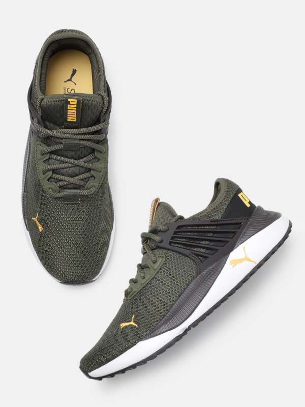 Puma Olive Green Pacer Next Cage Sneakers 8838709.htm Buy Puma