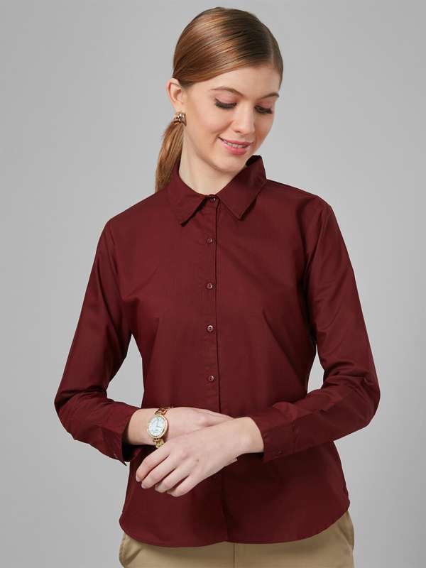 myntra formal shirts for womens