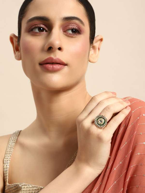 Women Stone Ring Buy Women Stone Ring online in India