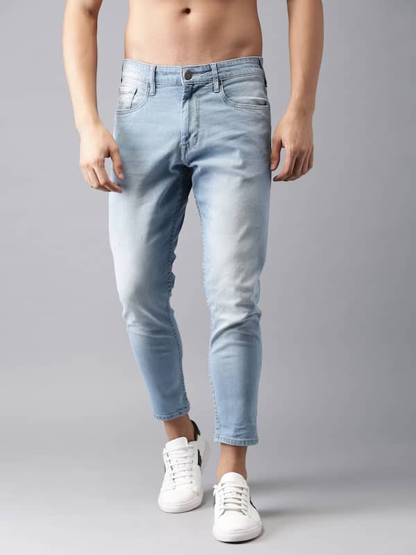 Spring Cartoon Printed Jeans Men Straight Wide Ankle Length Pants | Fruugo  ES