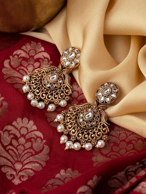Antique earrings outlet online shopping