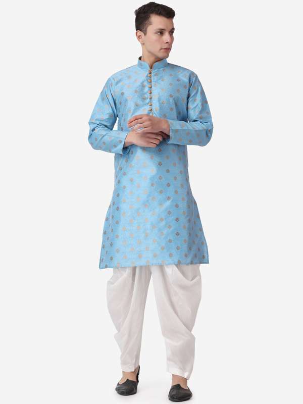 Blue Kurtas Pyjama Buy Blue Kurtas Pyjama online in India