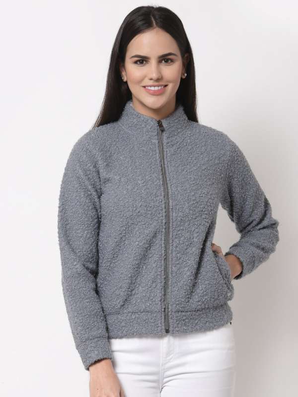 Ladies fleece sweatshirts outlet
