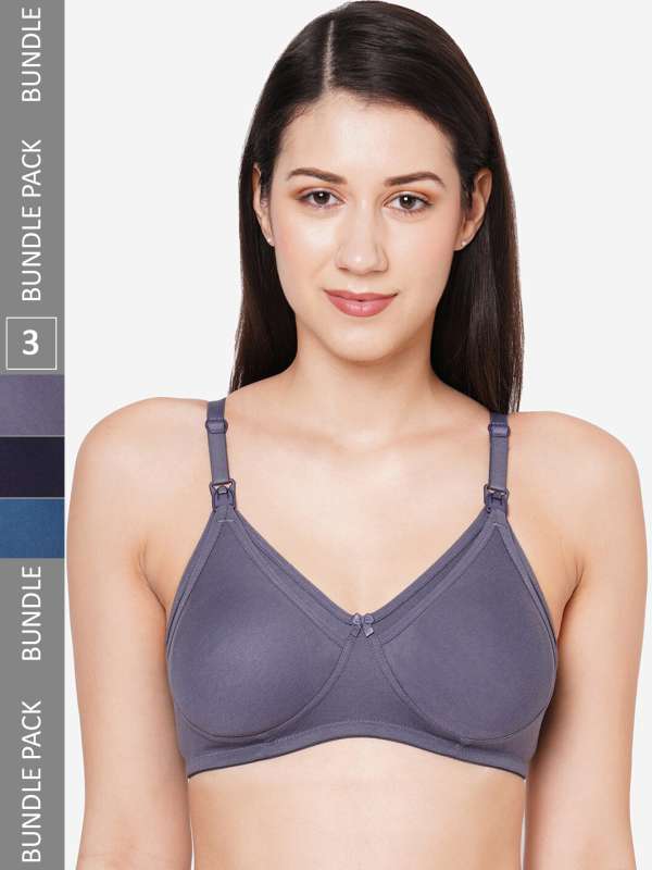 Buy WRAPPED AROUND ME BLUE NON WIRED PADDED BLUE BRA for Women Online in  India