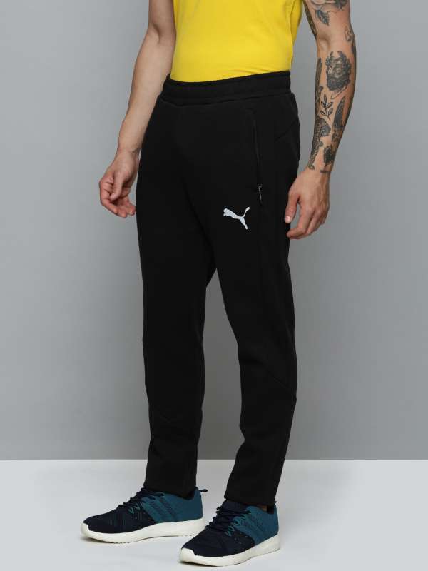 Puma Pants & Tights : Buy Puma Classics Cuff Mens Black Sweatpants Online |  Nykaa Fashion