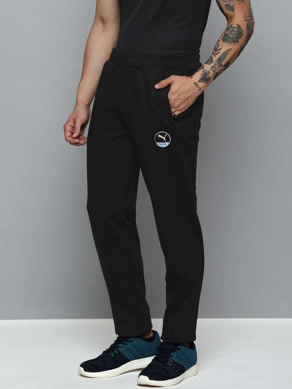 Puma Sweat Pants  Buy Puma One8 Virat Kohli Logo Mens Black Pants Online   Nykaa Fashion