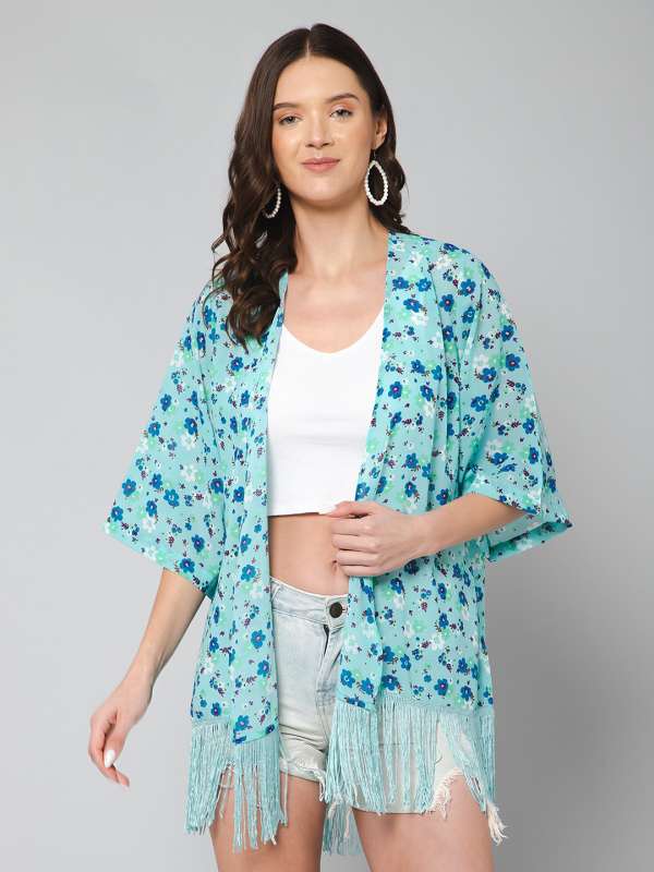 Turquoise outlet shrug cardigan