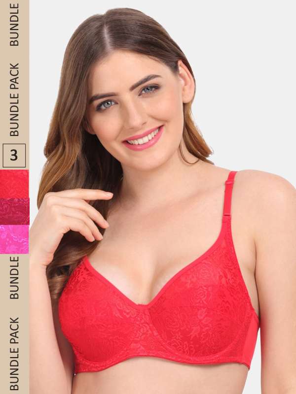 Buy online Set Of 2 Lightly Padded Solid Bras from lingerie for Women by  Lady Lyka for ₹1049 at 30% off