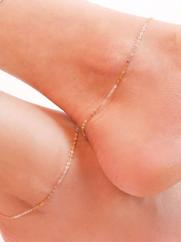 Copper anklets online sale