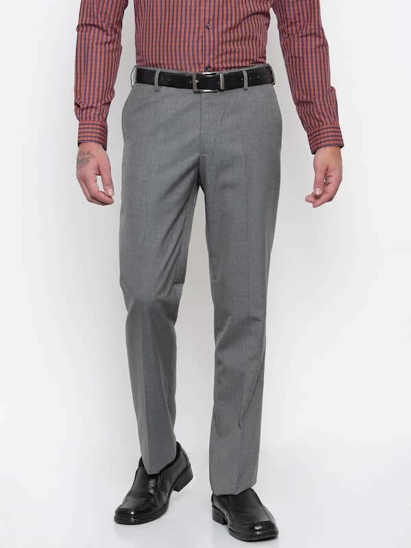 Buy Arrow Regular Fit Autoflex Formal Trousers - NNNOW.com-demhanvico.com.vn