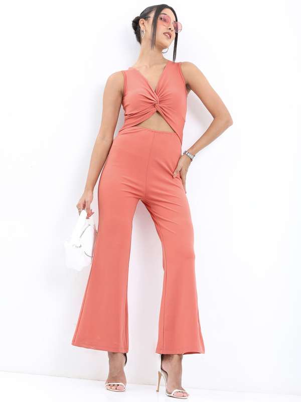 Peach deals color jumpsuit