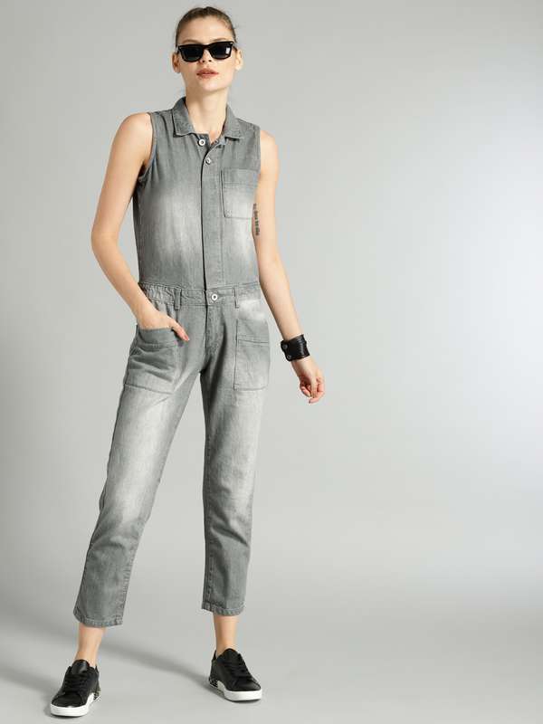 myntra jumpsuit jeans