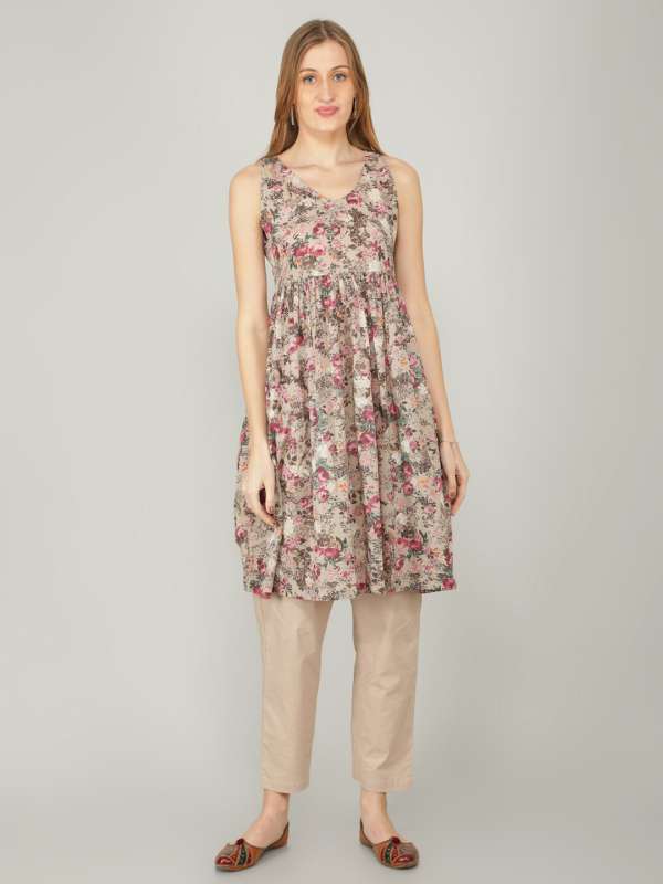 Kashmiri kurti sale myntra