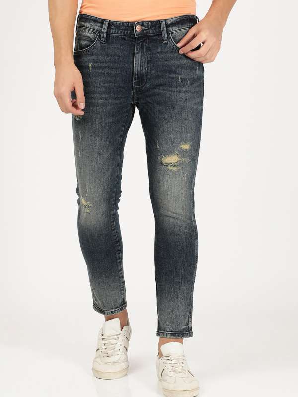 Wrangler sales torn jeans