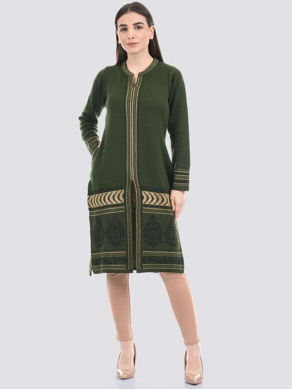 Myntra woolen outlet kurti