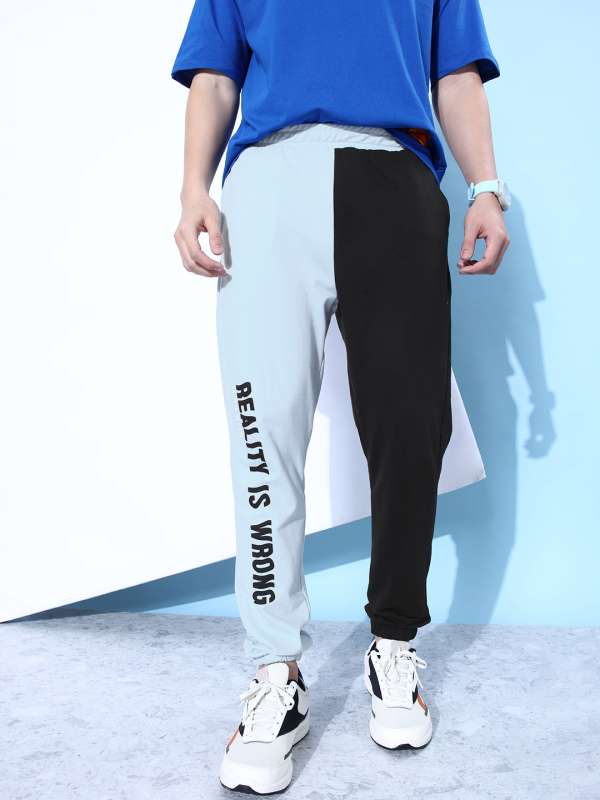 Kook N Keech Men Solid Slim Fit Track Pants (XL) by Myntra