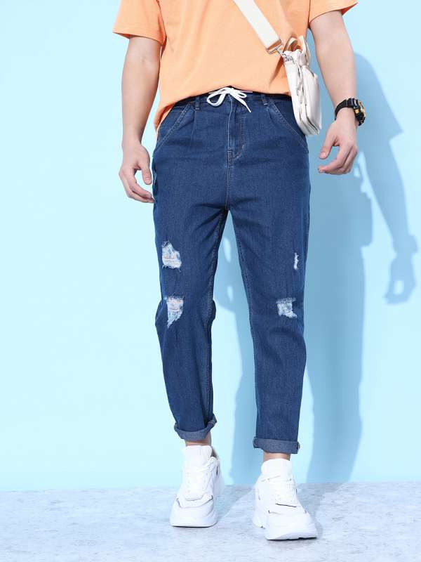 Men Sky Blue Jeans Buy Men Sky Blue Jeans online in India