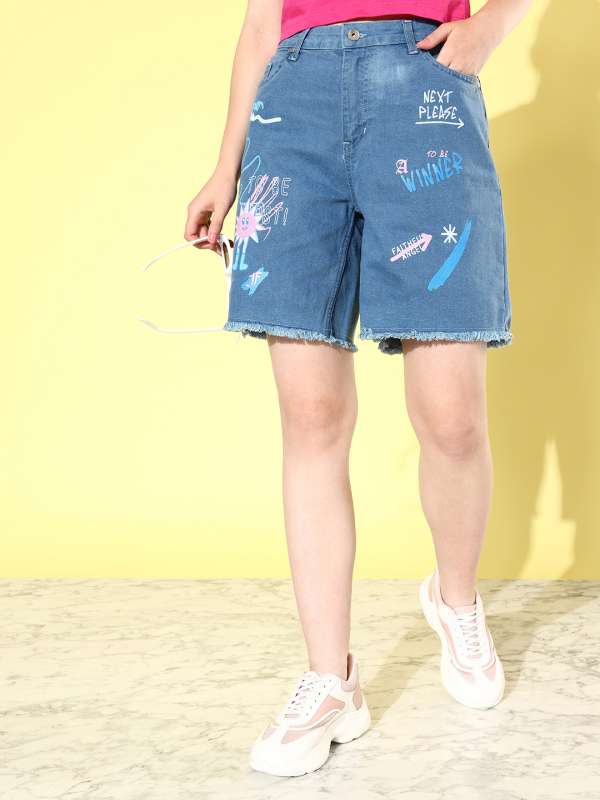 Buy Girls Pink Paper Bag Waist Shorts Online at Sassafras