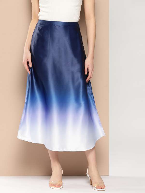 Burberry blue ombre skirt sale