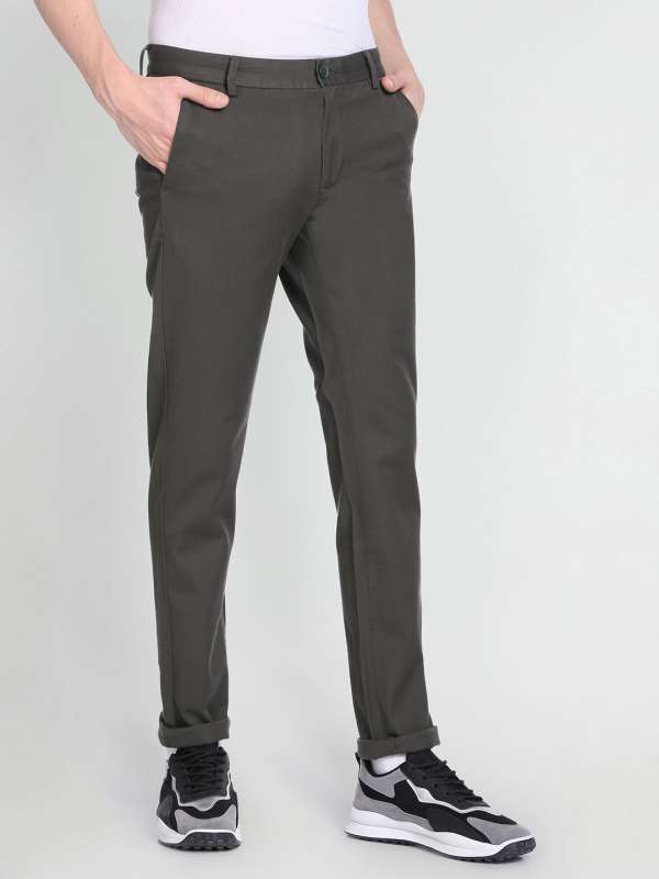 Buy Arrow Sports Brandon Slim Fit Casual Trousers - NNNOW.com