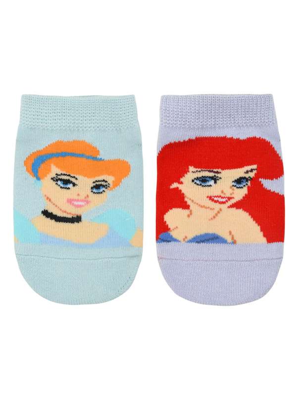 Disney Princess Ladies Low-Cut Socks 5-Pack
