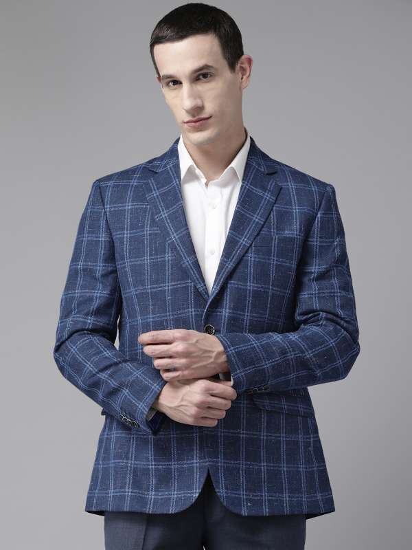 Park avenue blue blazer top