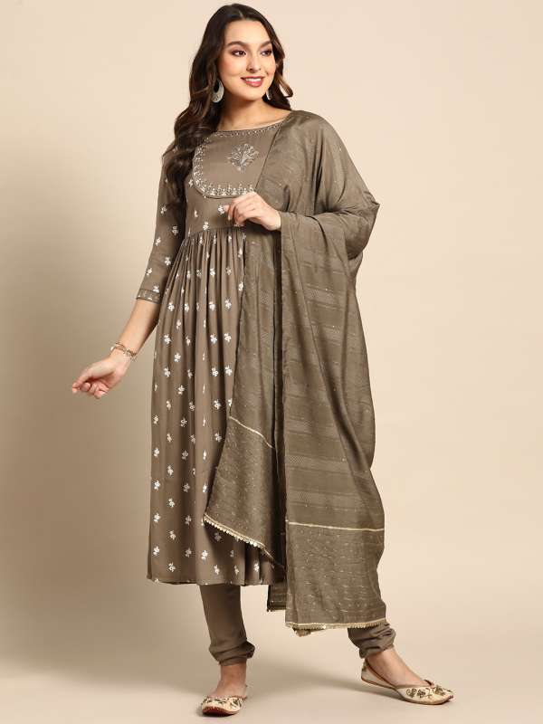 Grand Salwar Suit And Dupatta Churidar Kurta Buy Grand Salwar