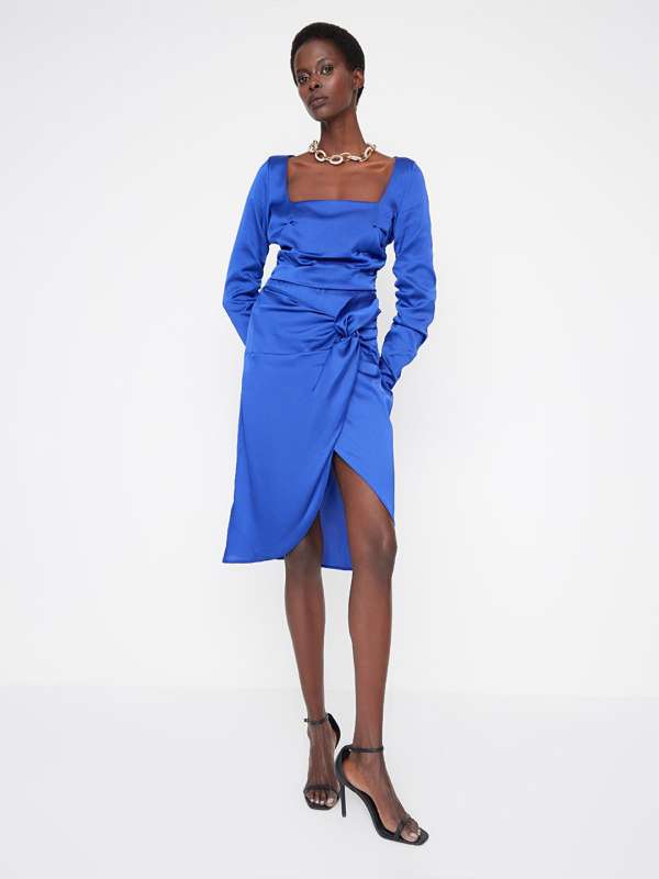 Cobalt Blue Dresses Buy Cobalt Blue Dresses online in India