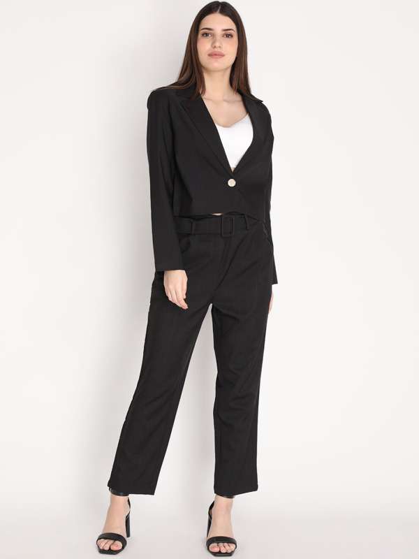 New Style Women Blazer Pants Suits Female Elegant Suit with Trouser Office  Wear  eBay